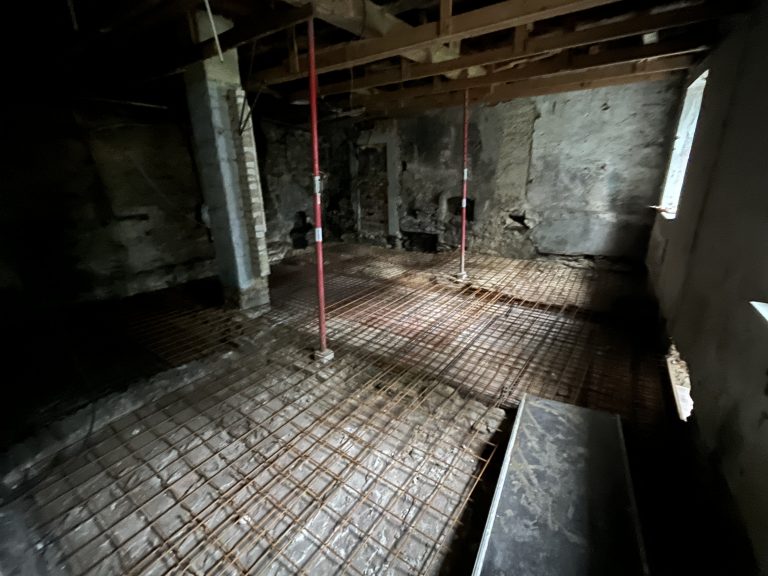 Mehr über den Artikel erfahren Fußboden im Erdgeschoss